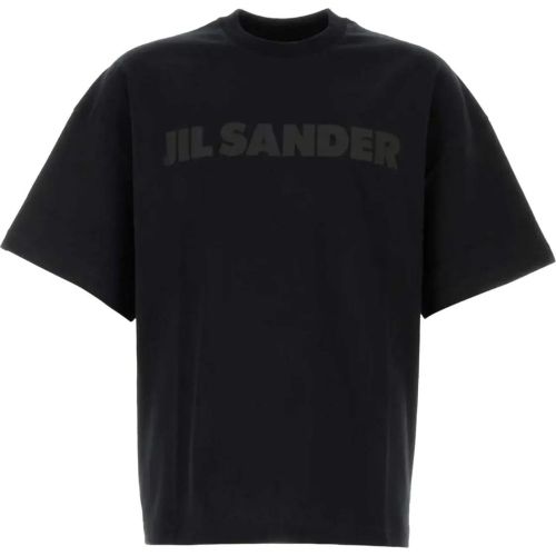 Logo T-shirt Black - Größe XL - Jil Sander - Modalova