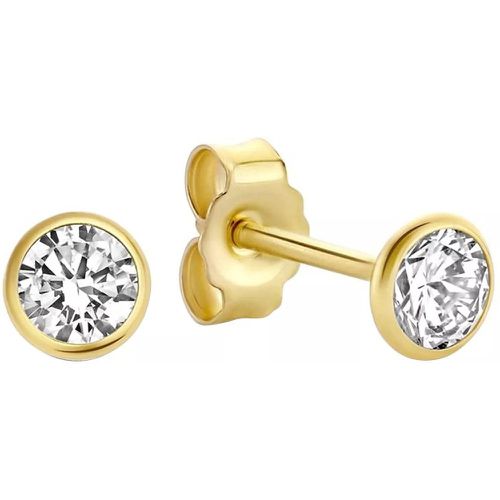 Ohrringe - Rivoli Juliette 14 Karat Ear Studs With Zirconia - Gr. unisize - in - für Damen - Isabel Bernard - Modalova