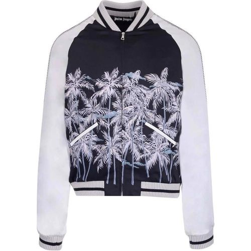 Casual Printed Bomber - Größe L - Palm Angels - Modalova