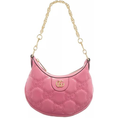 Crossbody Bags - Mini GG Shoulder Bag Matelassé Leather - Gr. unisize - in Rosa - für Damen - Gucci - Modalova