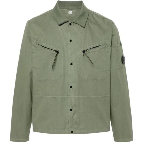 Shirtjacket khaki - Größe S - CP Company - Modalova