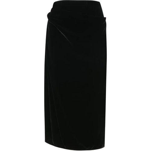 Black Viscose Blend Skirt - Größe 42 - schwarz - ETRO - Modalova