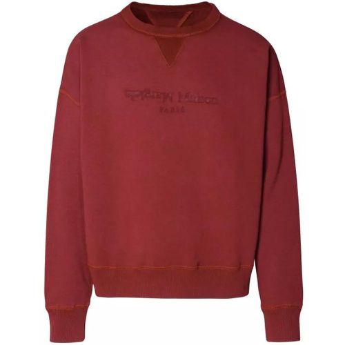 Burgundy Cotton Sweatshirt - Größe L - multi - Maison Margiela - Modalova