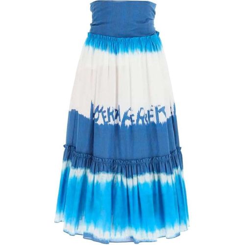 Tie Dye Midi Skirt - Größe 44 - alberta ferretti - Modalova