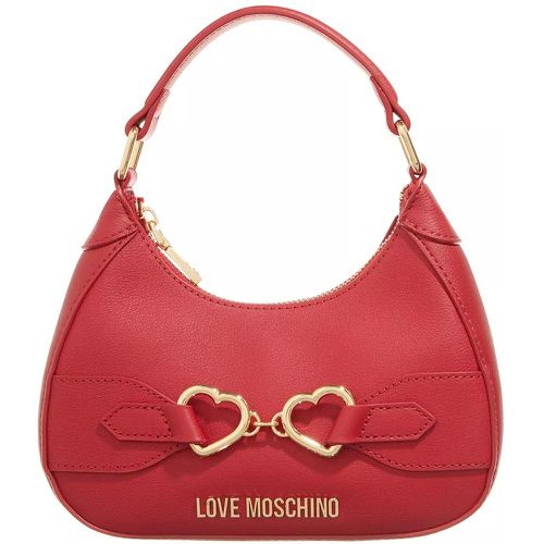 Hobo Bag - Double Heart Mini Hobo - Gr. unisize - in - für Damen - Love Moschino - Modalova