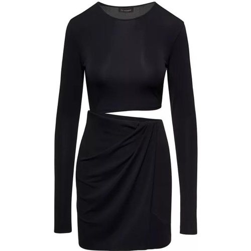 Black Asymmetric Cut-Out Minidress In Polyester - Größe 42 - black - Andamane - Modalova