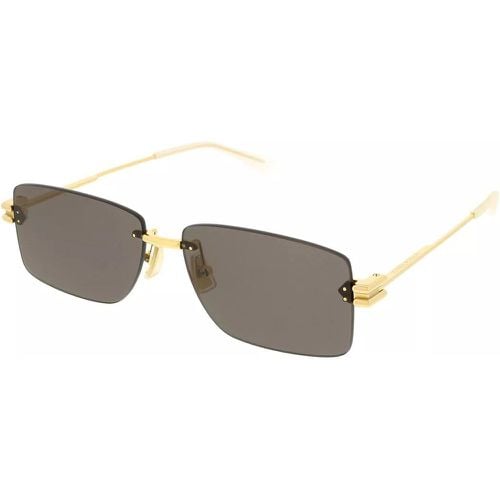 Sonnenbrillen - BV1126S-002 58 Sunglass Metal - Gr. unisize - in - für Damen - Bottega Veneta - Modalova