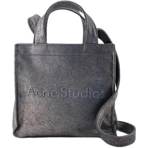 Totes & Shopper - Mini Lunar Shopper Bag - Leather - Silver/Blue - für Damen - Acne Studios - Modalova