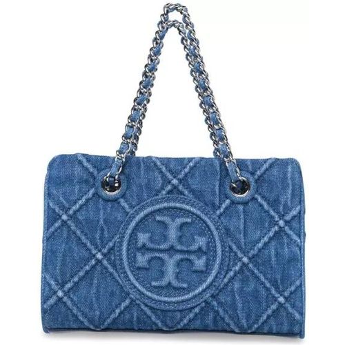 Shopper - 'Fleming' Mini Bag In Blue Denim - Gr. unisize - in - für Damen - TORY BURCH - Modalova