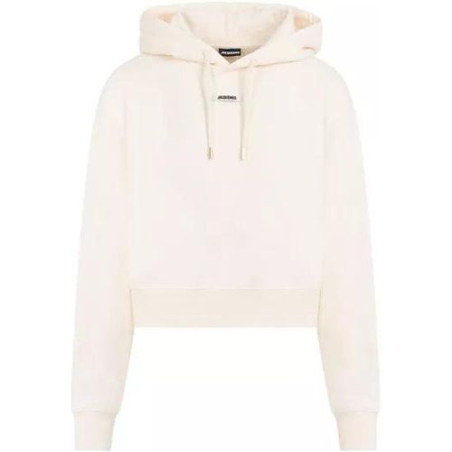 Light Beige Le Hoodie Gros Grain - Größe XS - beige - Jacquemus - Modalova