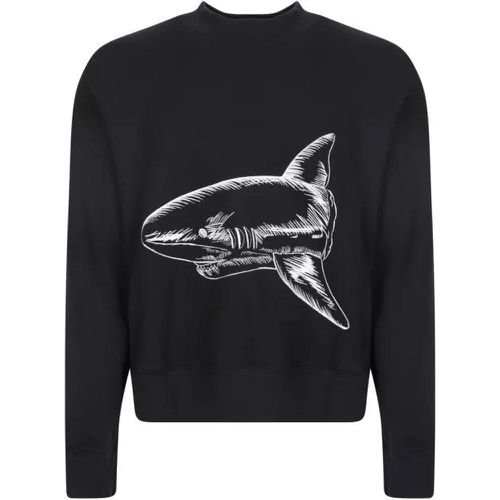 Shark Print Sweatshirt - Größe L - black - Palm Angels - Modalova