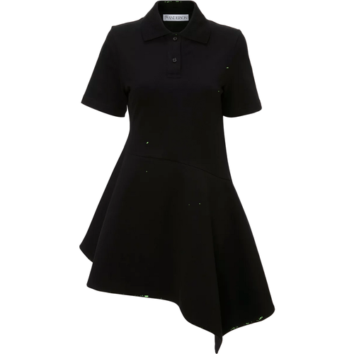 Asymmetrisches Polo Kleid - Größe M - black - J.W.Anderson - Modalova