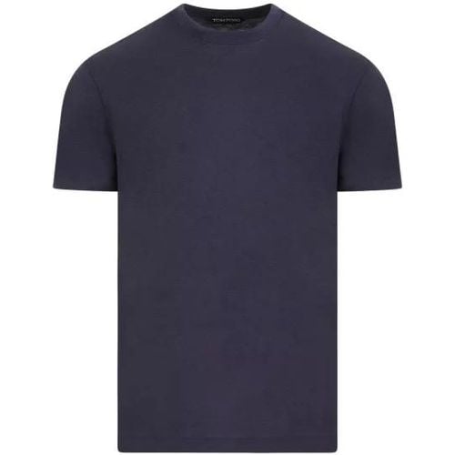 Viscose Cotton T-Shirt - Größe 52 - Tom Ford - Modalova