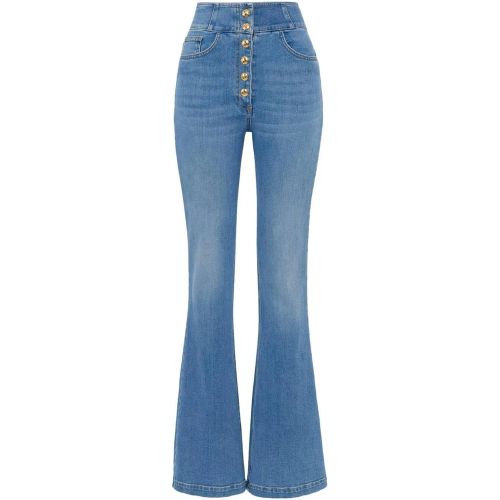 Trousers Blue - Größe 25 - Elisabetta Franchi - Modalova