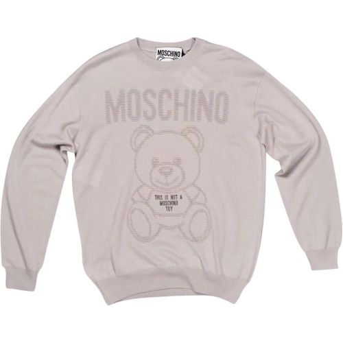 Sweaters Grey - Größe 52 - Moschino - Modalova