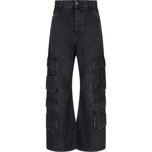 Trousers Black - Größe 26 - Diesel - Modalova