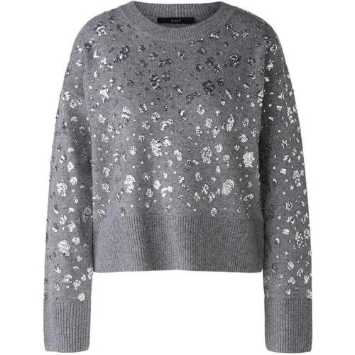 Oui - Pullover - Größe 34 - grau - Oui - Modalova