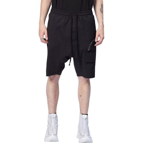 Drop Crotch Shorts - Größe L - black - Thom Krom - Modalova