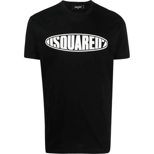 Surf Board Logo T-shirt - Größe L - Dsquared2 - Modalova