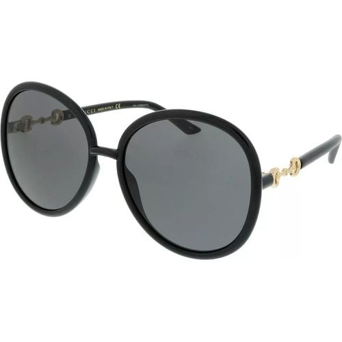 Sonnenbrille - GG0889S-001 61 Sunglass WOMAN INJECTION - Gr. unisize - in Schwarz - für Damen - Gucci - Modalova