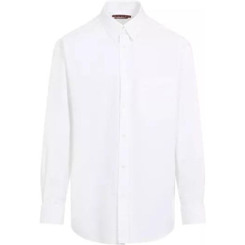 White Cotton Shirt - Größe 48 - white - Gucci - Modalova