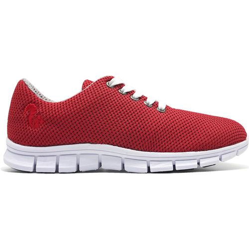 Low-Top Sneaker - ® Cornrunner crimson red vegan aus Mais ge - Gr. 37 (EU) - in - für Damen - thies - Modalova