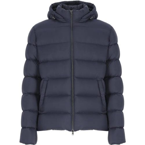 Quilted Down Jacket - Größe 46 - Herno - Modalova