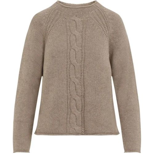 Pico Cable Crewneck - Größe M - braun - Max Mara - Modalova