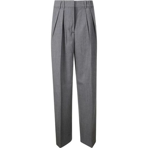 Pleated Slim-Fit Trousers - Größe 40 - Róhe - Modalova