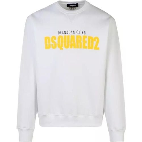 Cotton Sweatshirt - Größe M - Dsquared2 - Modalova