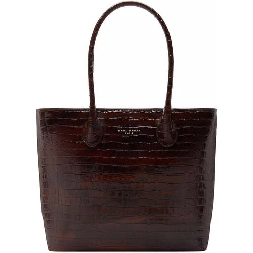 Shopper - Honoré Lysanne Croco Brown Calfskin Leather Should - Gr. unisize - in - für Damen - Isabel Bernard - Modalova