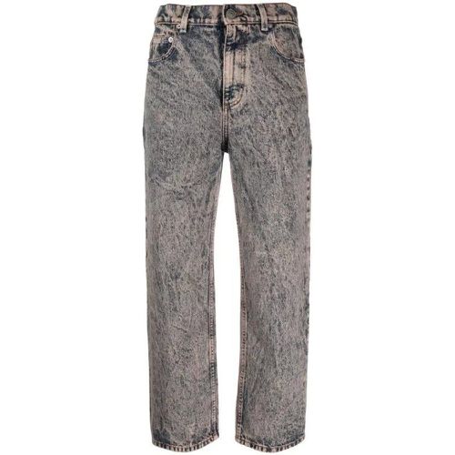 Acid-Wash Cropped Denim Jeans - Größe 36 - pink - Marni - Modalova