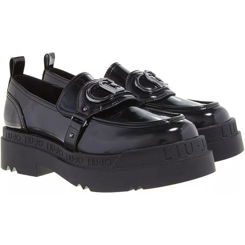 Loafer - Black Moccasin "Love 41 - Gr. 41 (EU) - in - für Damen - LIU JO - Modalova