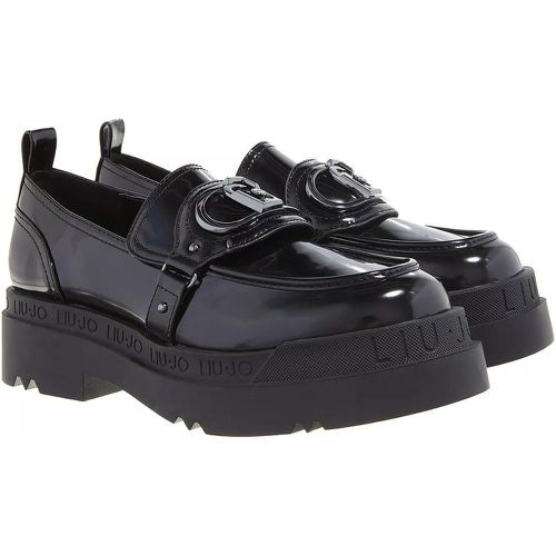 Loafers & Ballerinas - Black Moccasin "Love 41 - Gr. 41 (EU) - in - für Damen - LIU JO - Modalova