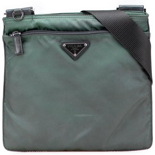 Hobo Bags - Tessuto Zip Top Crossbody - Gr. unisize - in - für Damen - Prada - Modalova