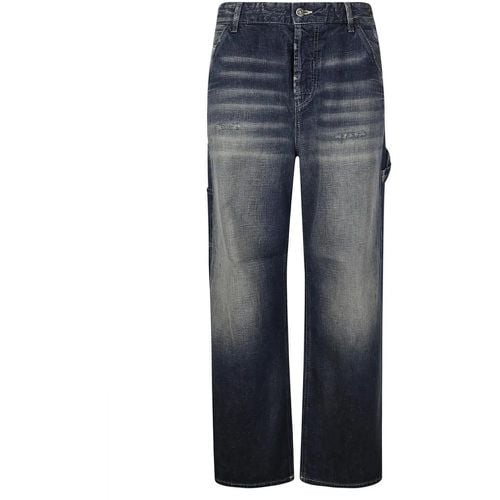 High-Waisted Wide-Leg Jeans - Größe 24 - Diesel - Modalova