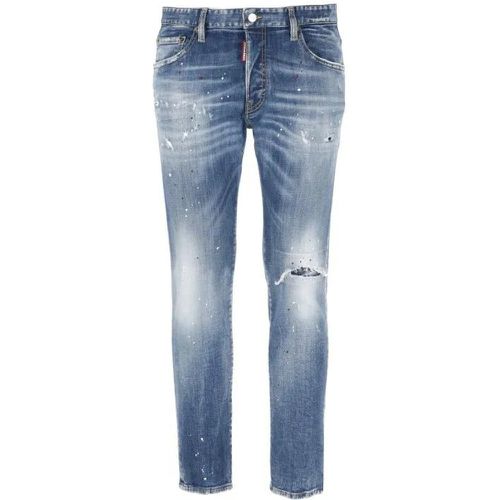 Blue Skater Jeans - Größe 44 - Dsquared2 - Modalova