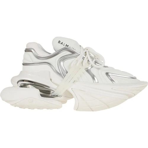 Low-Top Sneaker - Unicorn Wave Sneakers In Neoprene And Calfskin - Gr. 41 (EU) - in - für Damen - Balmain - Modalova