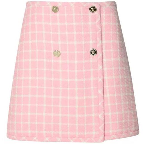 Minigonna Check - Größe 42 - pink - Versace - Modalova