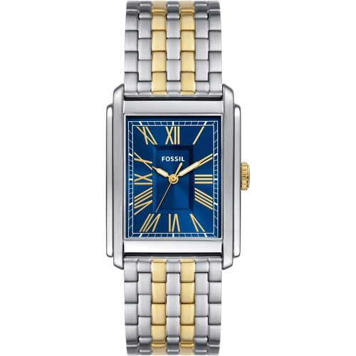 Uhren - Carraway Three-Hand Stainless Steel Watch - Gr. unisize - in Mehrfarbig - für Damen - Fossil - Modalova