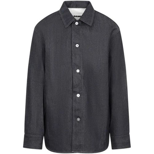 Cotton Denim Shirt - Größe L - Jil Sander - Modalova