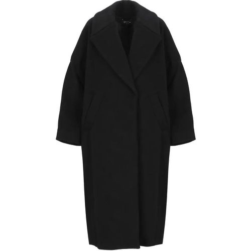 Black Wool Coat - Größe M - Andrea Ya'aqov - Modalova