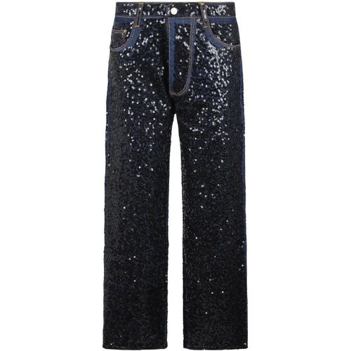 Guff Paillettes Jeans - Größe S - blau - P.A.R.O.S.H. - Modalova