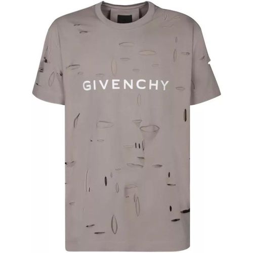 Cotton T-Shirt - Größe M - gray - Givenchy - Modalova