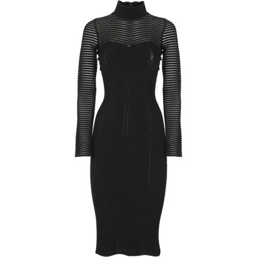 Logoed Dress - Größe 40 - Elisabetta Franchi - Modalova