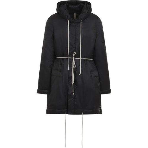 Fishtail Black Polyamide Parka - Größe L - Rick Owens - Modalova