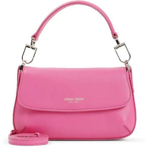 Crossbody Bags - Fuchsia Lamb Leather Mini Bag - Gr. unisize - in Rosa - für Damen - Giorgio Armani - Modalova