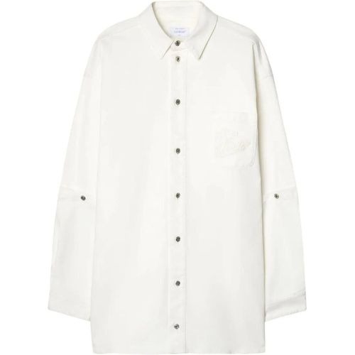 Shirt With Logo - Größe L - weiß - Off-White - Modalova