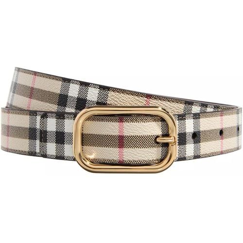 Gürtel - Checked Belt - Gr. S - in - für Damen - Burberry - Modalova