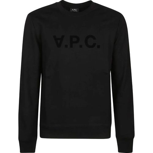 Vpc Sweatshirt Black - Größe S - A.P.C. - Modalova